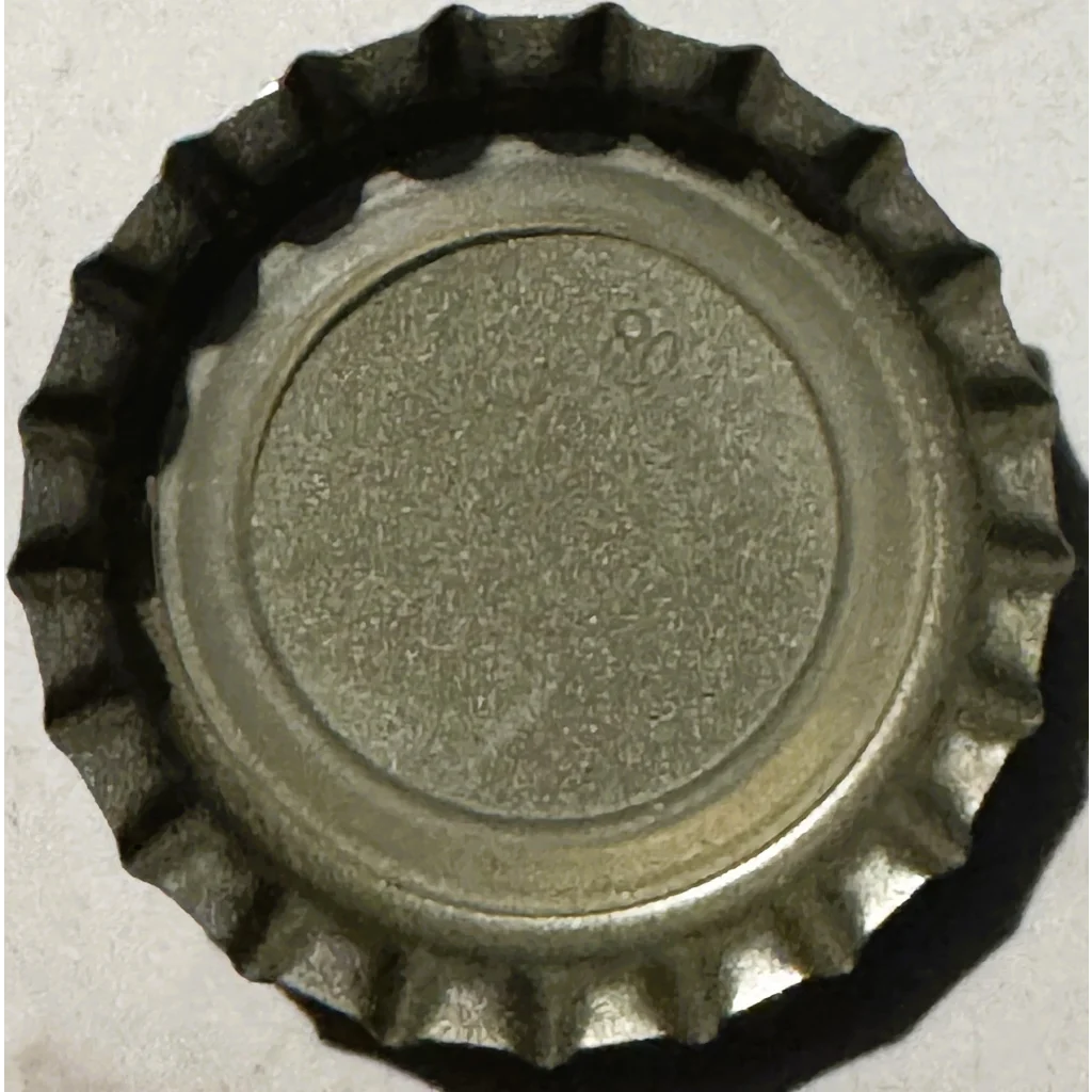 Silver Canada Dry bottle cap from Rare 1980s Canada Dry bottle treasure collection