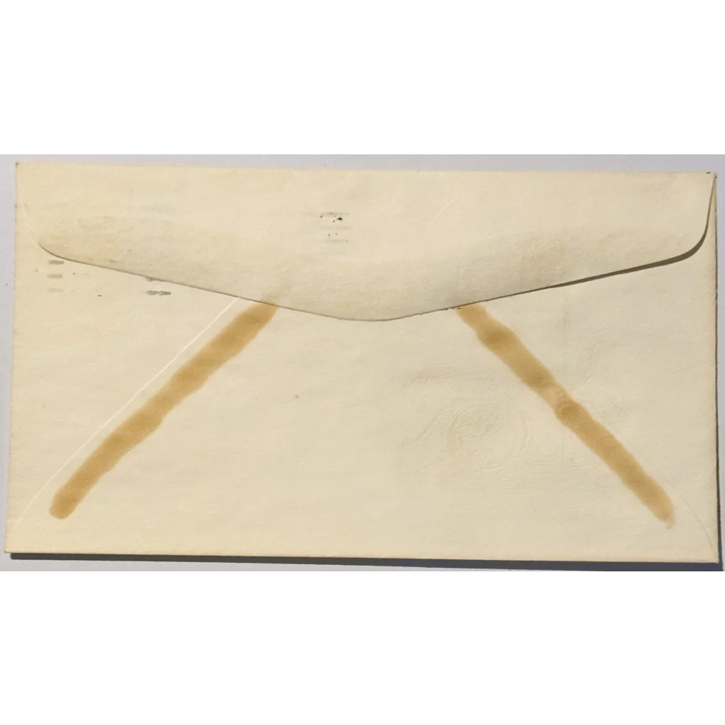 Stained off-white envelope from Civil War Centennial Commemorative Cover collection