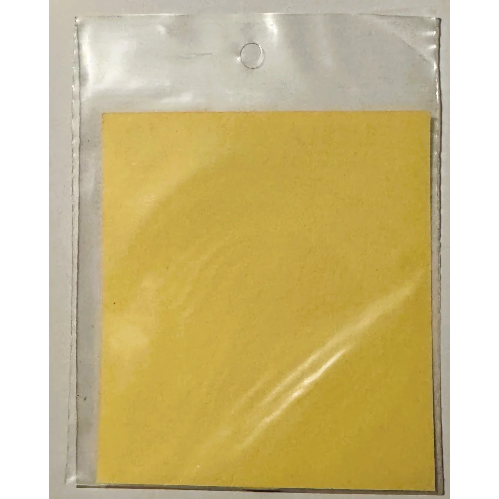 Yellow sticky notes in clear packaging for real estate National Association of Real Estate Boards decal