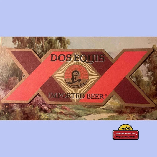 Rare Vintage 1980s Double X Dos Equis Beer Coaster Advertisements and Antique Gifts Home page – The Most Interesting