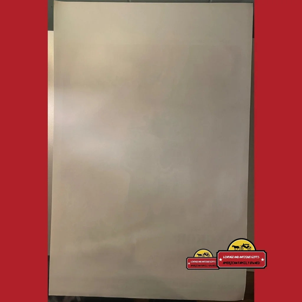 Blank sheet with a cartoon sticker, perfect for showcasing a Robert Wagner movie poster