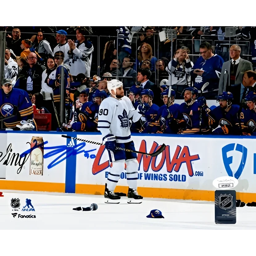 Ryan O’Reilly autographed Toronto Maple Leafs hat trick 8x10 photo JSA