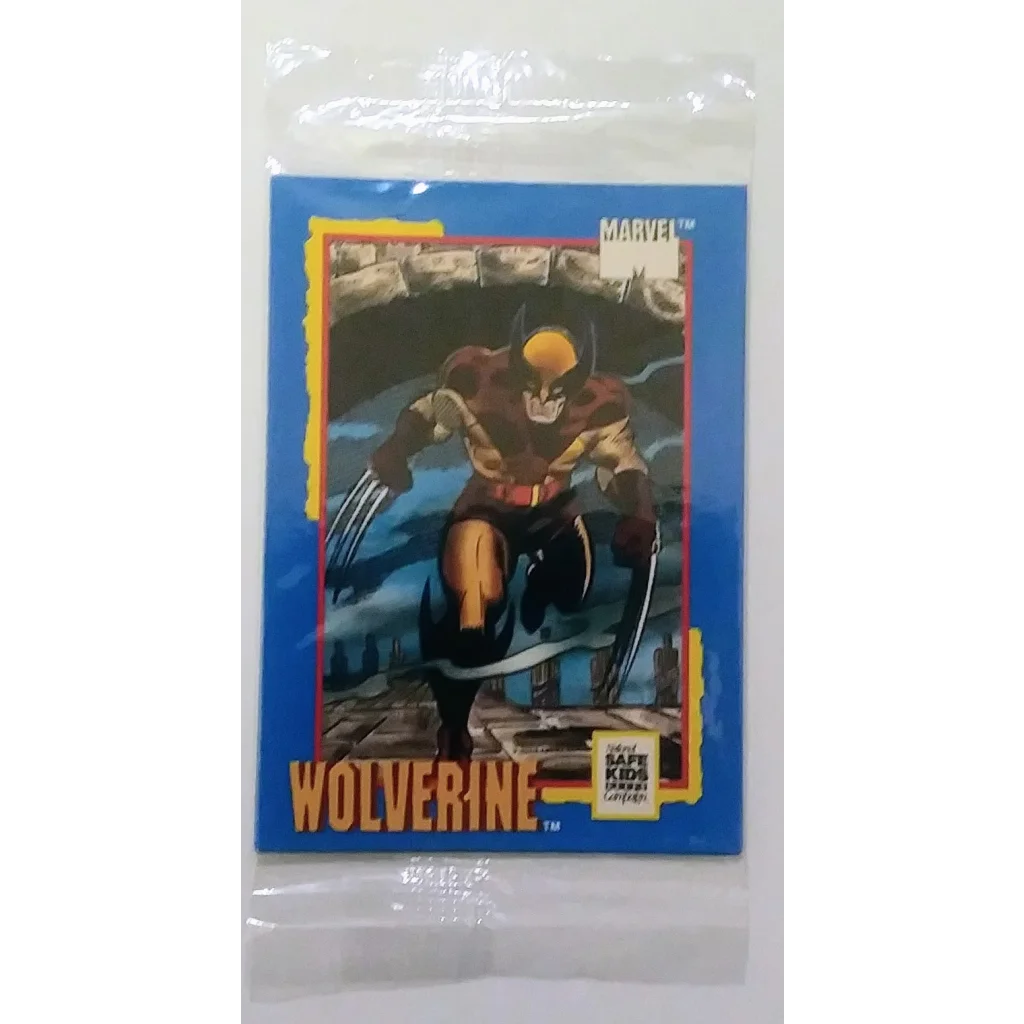 Sealed Wolverine Trading Card Treats 3 Pack Marvel collectible