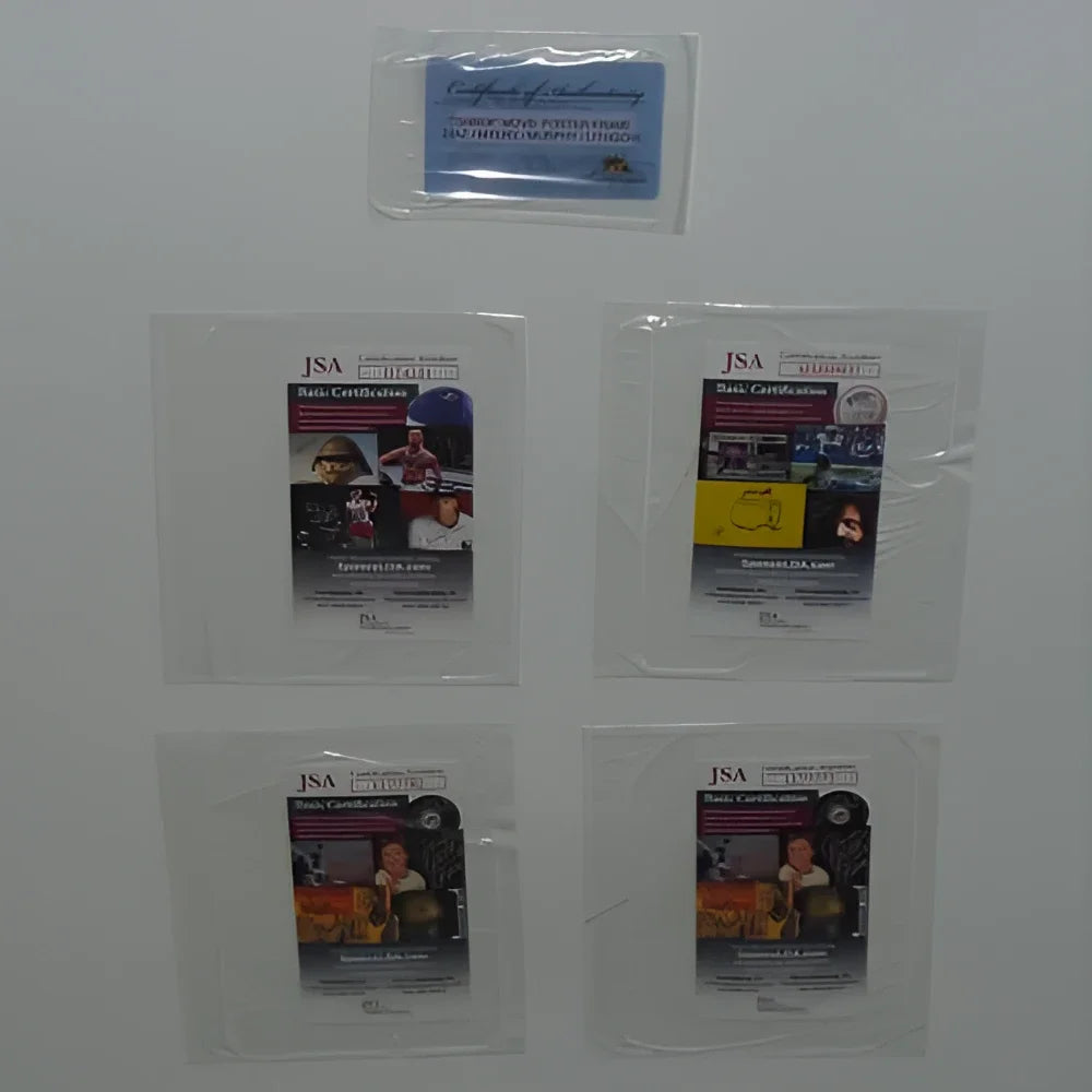 Deluxe framed Shrek movie poster with Mike Myers autographs and JSA certificates