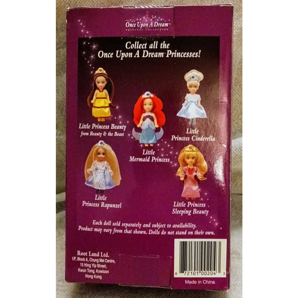 Sleeping Beauty princess doll in magical pink dream dress