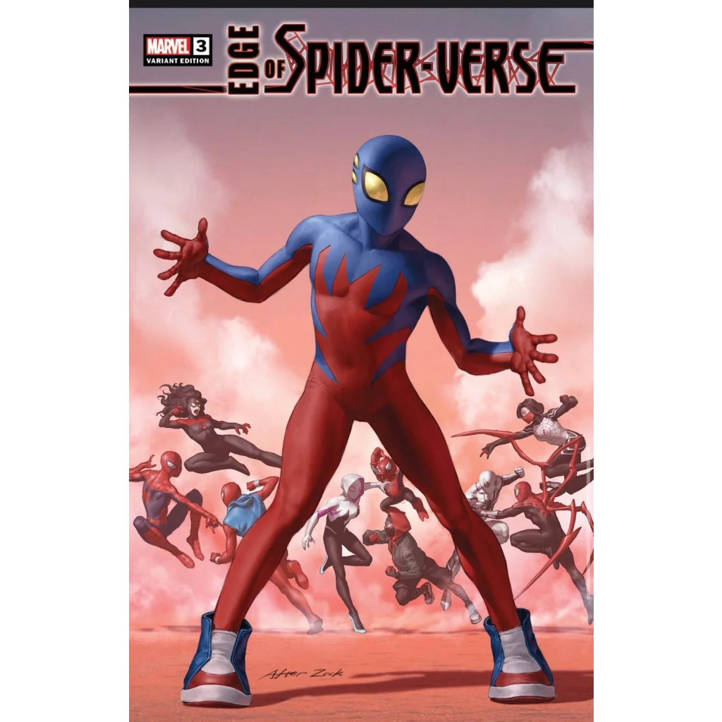 Marvel comic book with Spider-Verse characters for SPIDER SMASHER Returns product