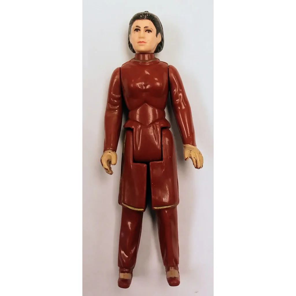 Vintage Star Wars action figure of Princess Leia in Bespin outfit