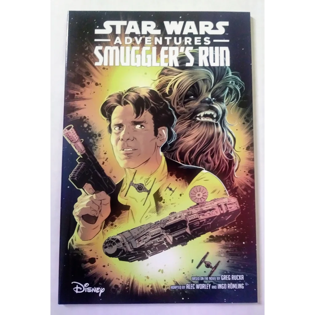 Star Wars Adventures Han Solo and Chewbacca comic cover
