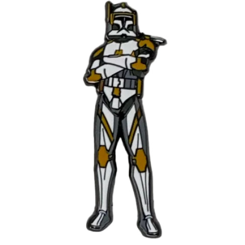 Collectible Star Wars Clone Trooper pin from SWC TOKYO 2025 blind box series