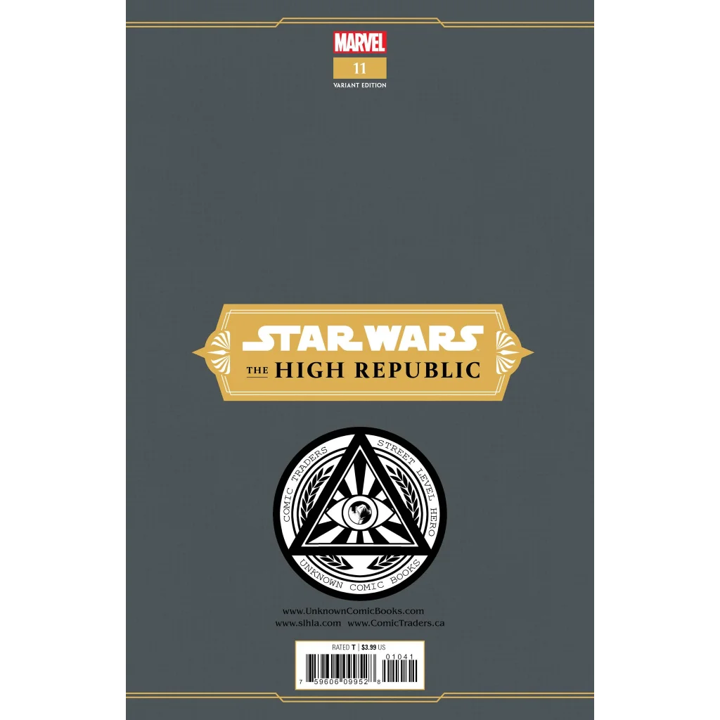 Variant comic book cover for Star Wars The High Republic 11 featuring Lourna Dee