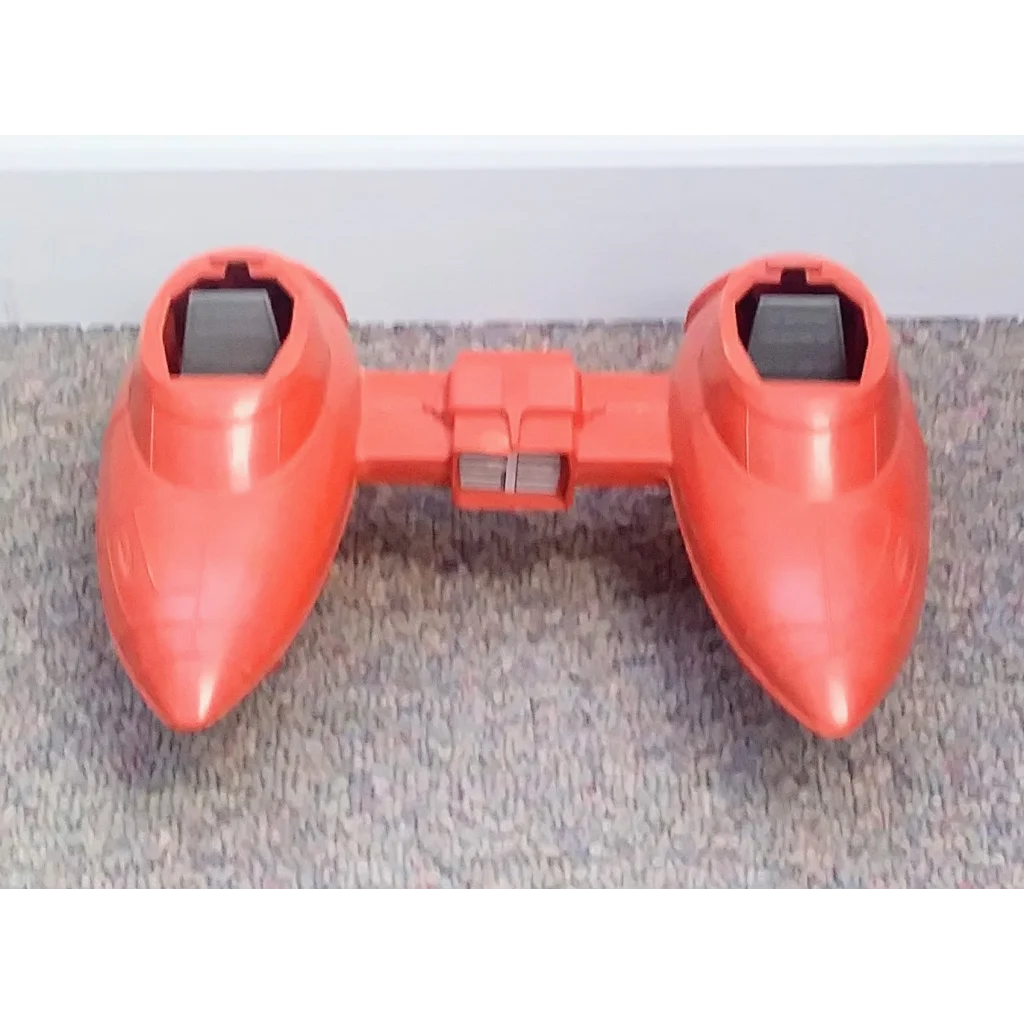 Red Star Wars pod cloud car hoverboard with black wheels