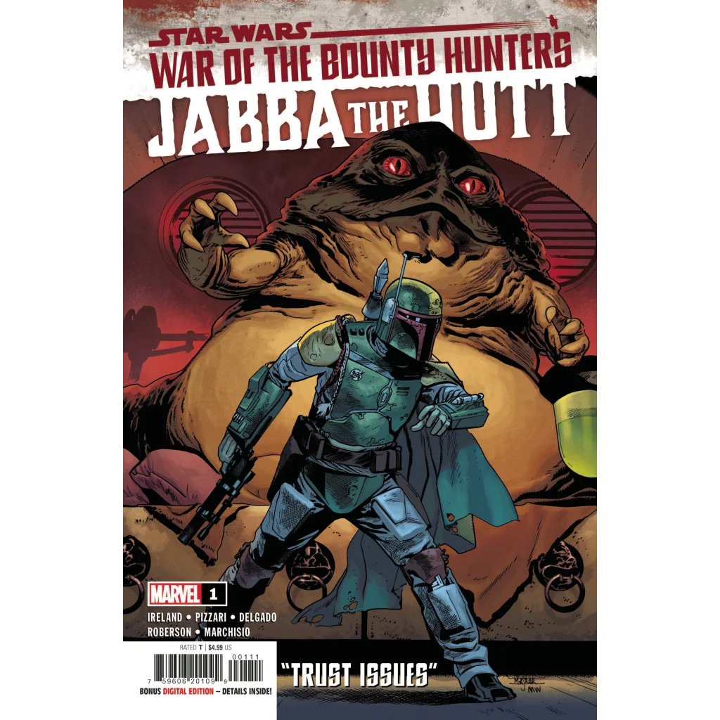 Star Wars War of the Bounty Hunters: Jabba the Hutt #1 | Unknown Comics Exclusive | vintageantiquesgifts.com