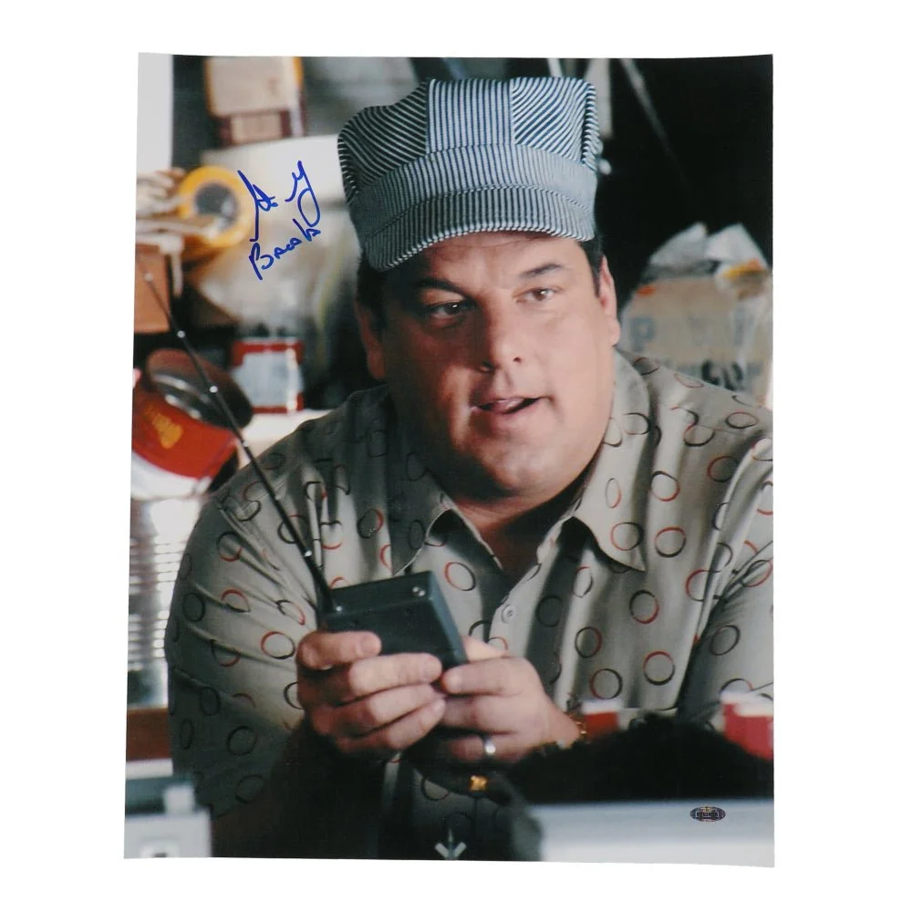 Autographed Jay Baruchel photo with Steiner hologram, signed by Steve Schirripa