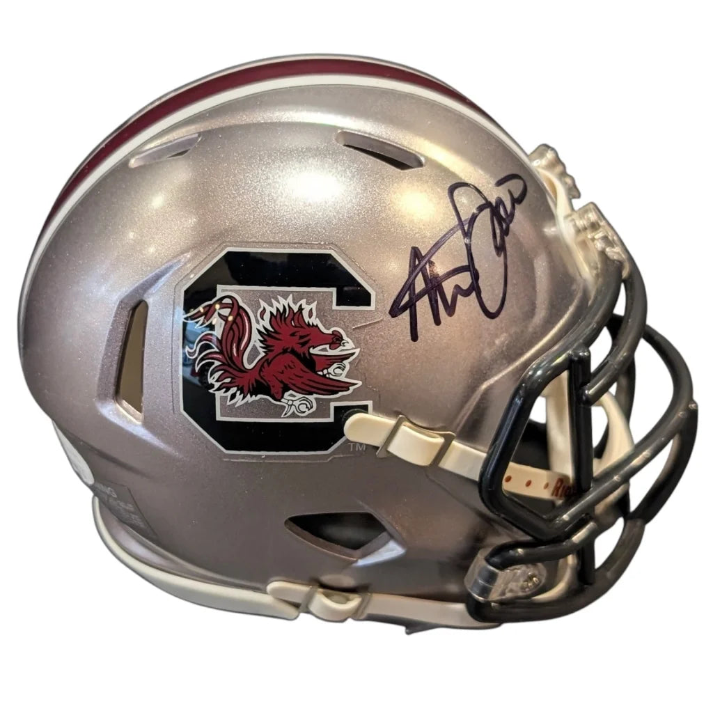 Steve Spurrier autographed South Carolina Gamecocks mini helmet