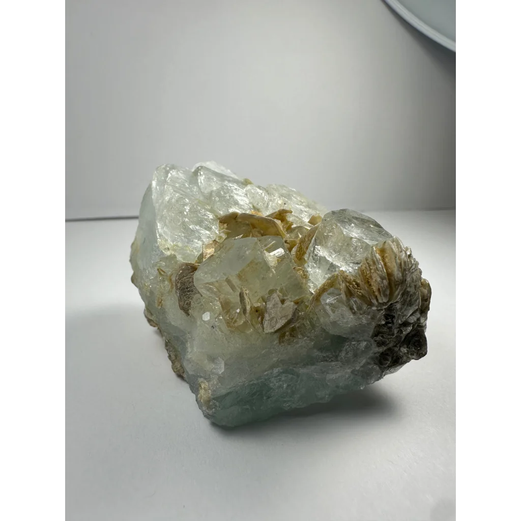Stunning aquamarine crystal cluster from Shigar Valley Pakistan