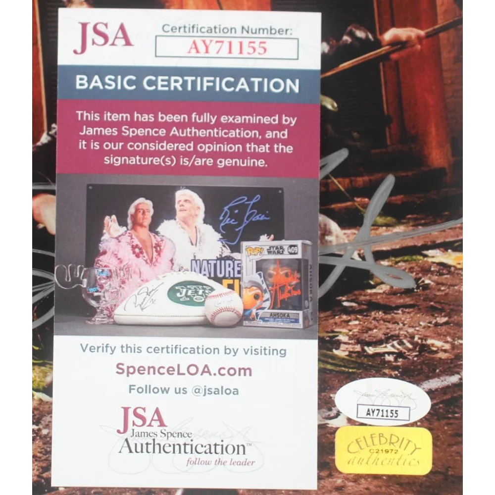 Taylor Kitsch signed photo with Celebrity Authentics hologram and JSA certificate