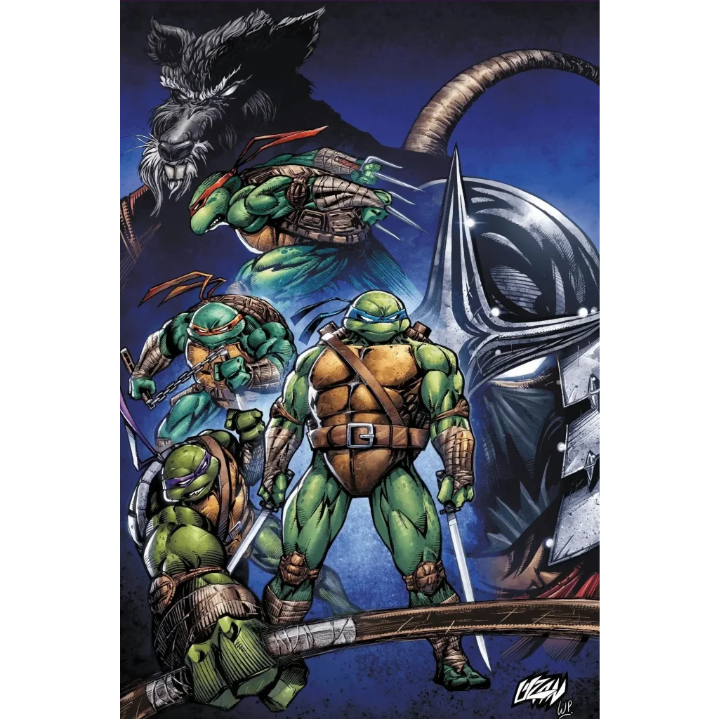 Teenage mutant ninja turtles #7 east coast comics exclusive featuring green muscular turtles with colored masks and weapons