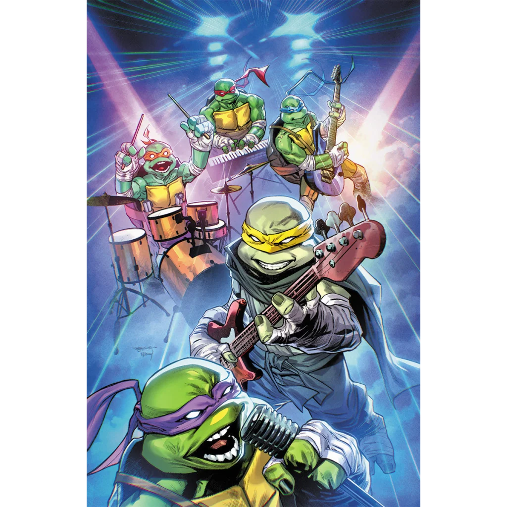 Teenage Mutant Ninja Turtles Rock Band Comic, image size:1024x1024