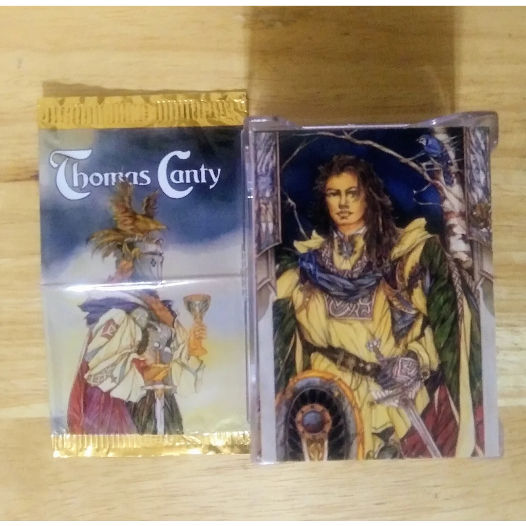 Thomas Canty fantasy knight dragon trading card art cover