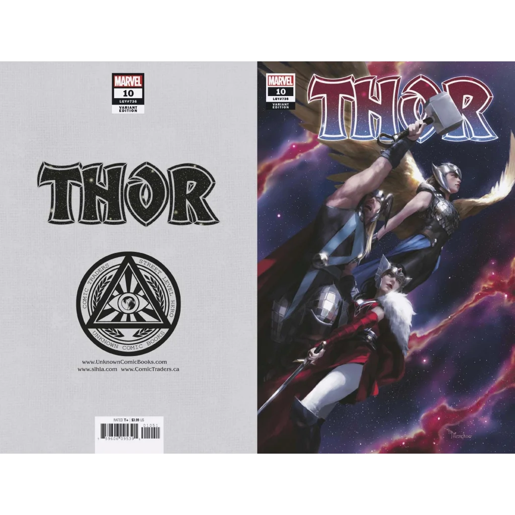 Comic book with Thor on the cover from Three Female Thors Escape Donald Blake’s Dark Prison in Space