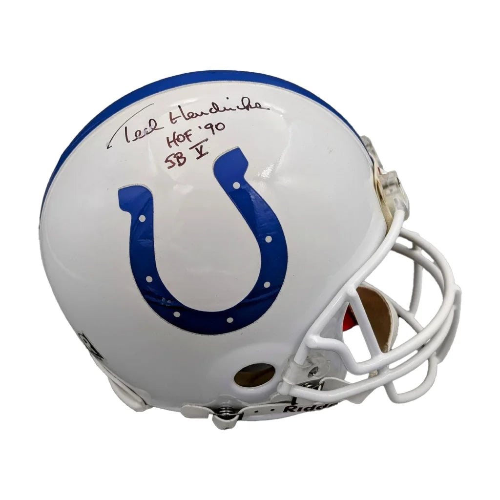 Tim Hendricks HOF Signed Size Authentic Helmet | Creative Sports | vintageantiquesgifts.com