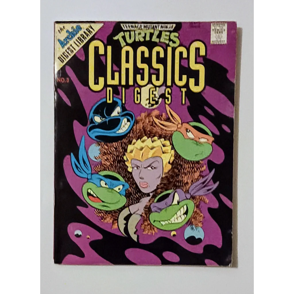 Teenage Mutant Ninja Turtles Classics Digest Issue 3 Archie Comics