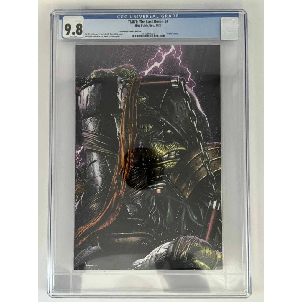 TMNT Last Ronin 4 CGC 9.8 blue label exclusive virgin variant cover