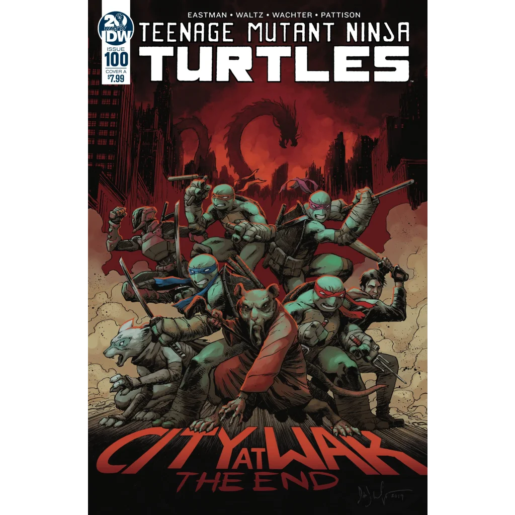 TMNT Ongoing #100 Cover A Wachter | Unknown Comics Exclusive | vintageantiquesgifts.com