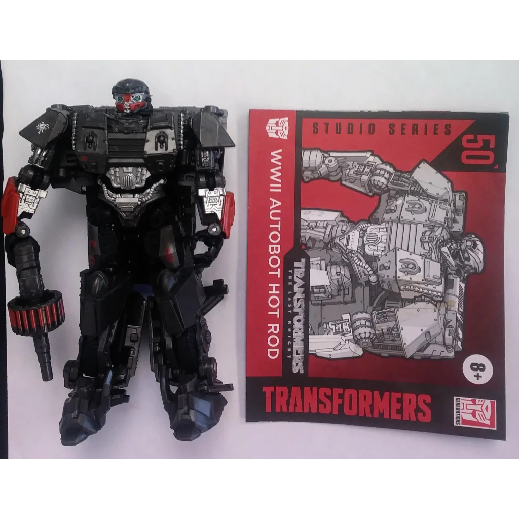 Hot Rod Transformers action figure 50th anniversary edition ready to battle