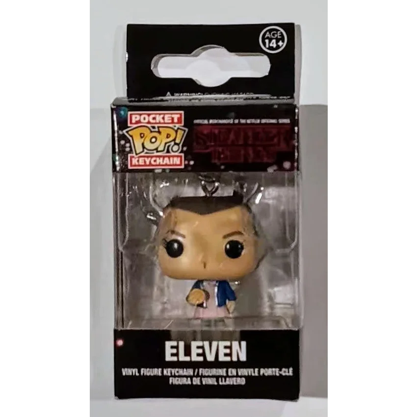 Stranger Things Eleven Funko pocket pop keychain buddy