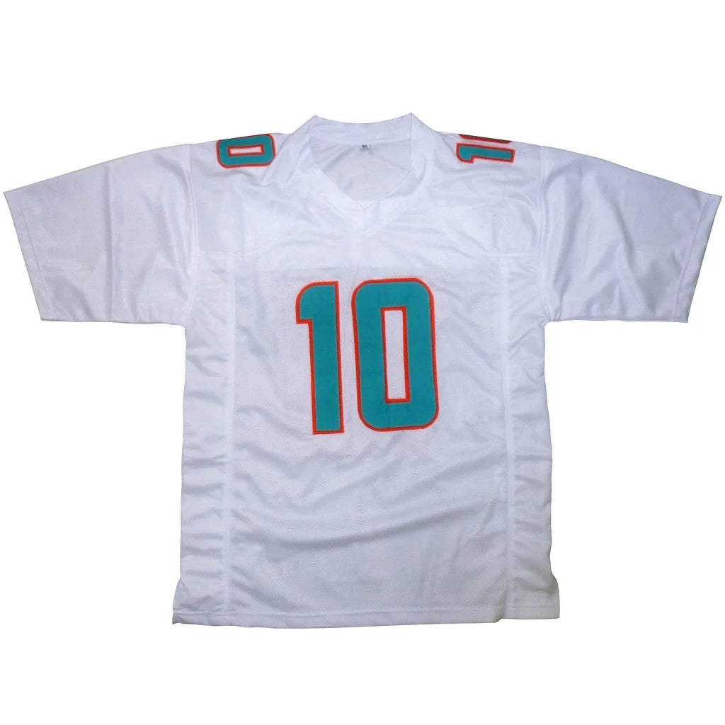 Tyreek Hill autographed white Miami Dolphins custom jersey #10