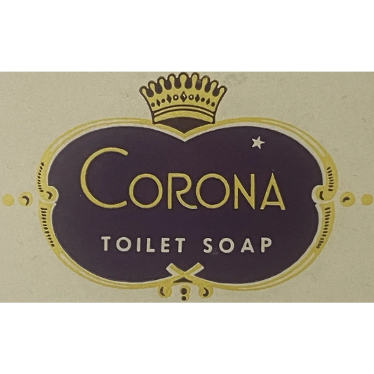 Very Rare 👀Antique Early 1900s Corona Toilet Soap Label Manhattan NY Historic! Vintage Advertisements Antique