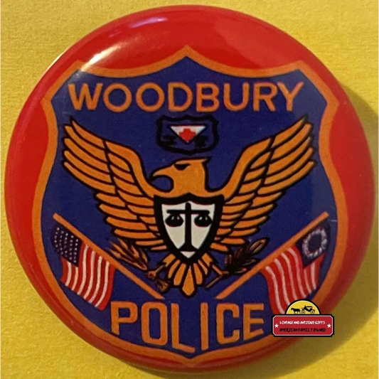 Vintage 1950s Tin Litho Special Police Badge Woodbury Advertisements and Antique Gifts Home page Collectible | Rare