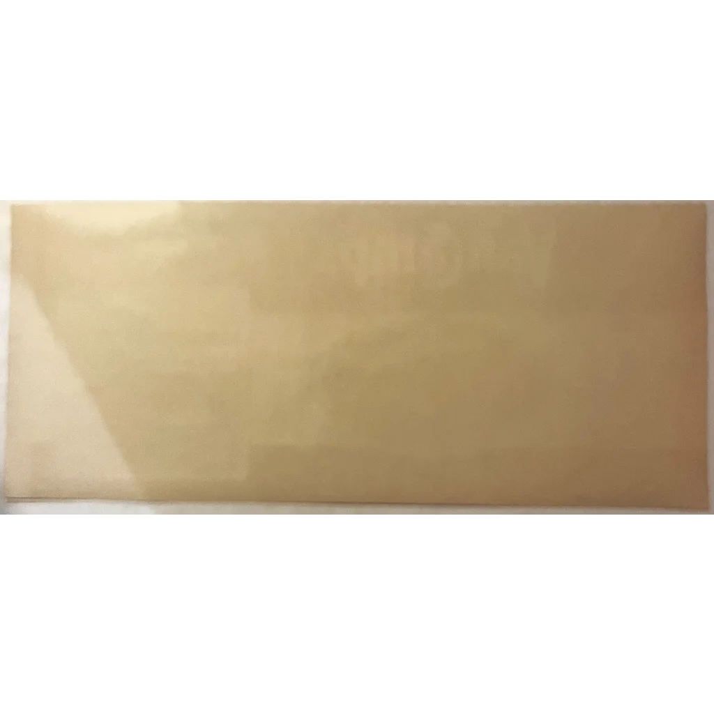Blank beige envelope for Rare 1950s Van Camp’s Spanish Rice Label from Civil War history
