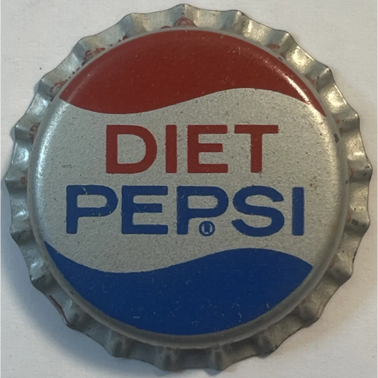 Vintage 1960s Diet Pepsi Cola Cork Bottle Cap Grand Forks ND First Ever! Collectibles Antique and Caps Rare