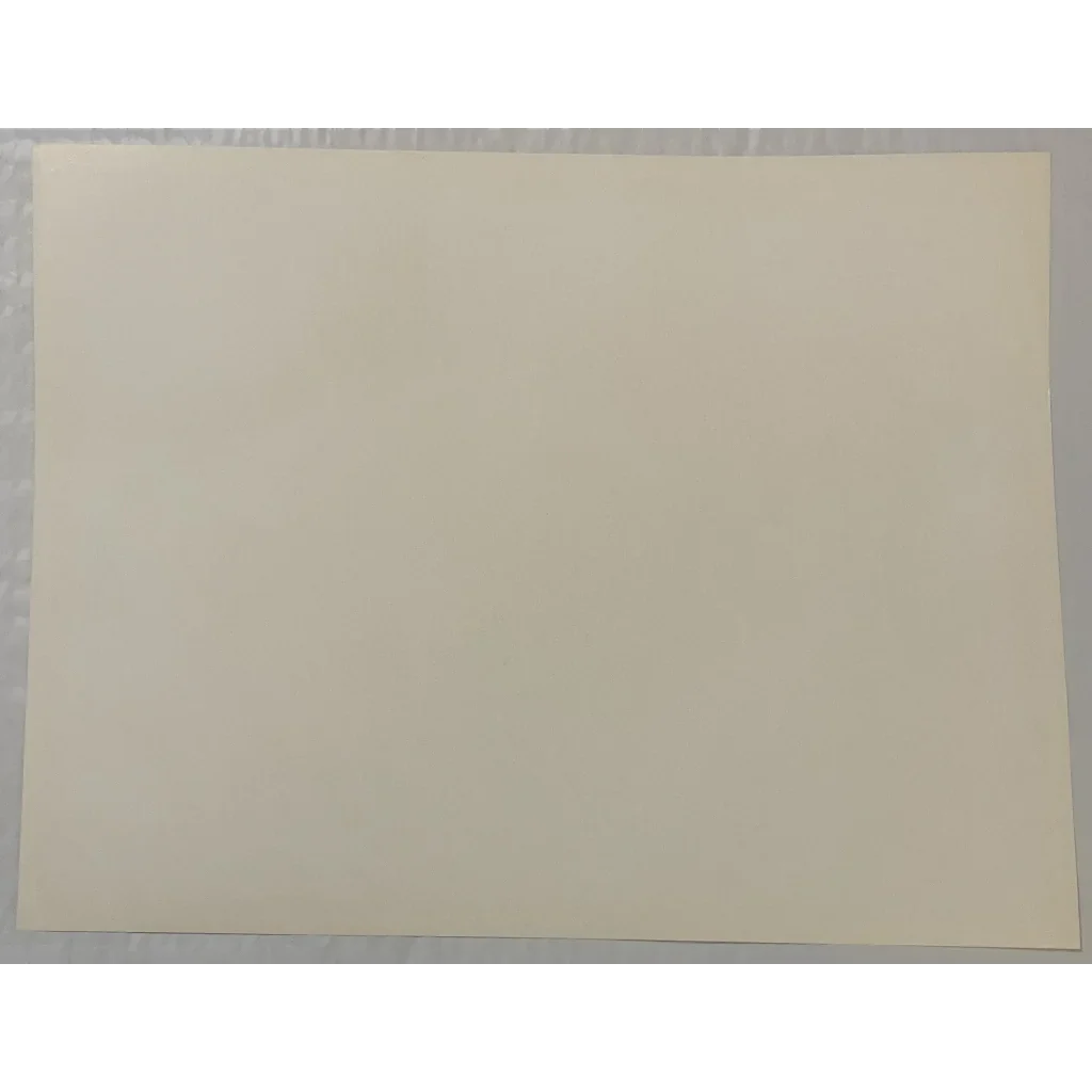 Blank off-white paper background for Captivating Charles Russell Vintage 1970s Art Print