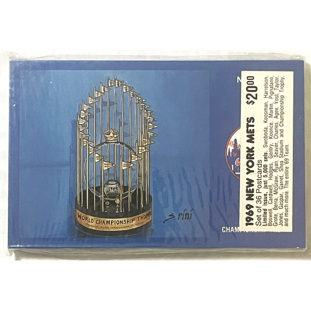 Own a Piece of NY Mets History: Vintage 1980s Limited Edition 1969 Postcard  Set - Only 5000 Ever! – Vintage and Antique Gifts