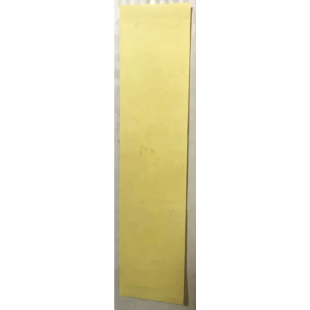 Yellow legal pad on vintage 1980s Trash Can Tots Stickers Blast from the Past display