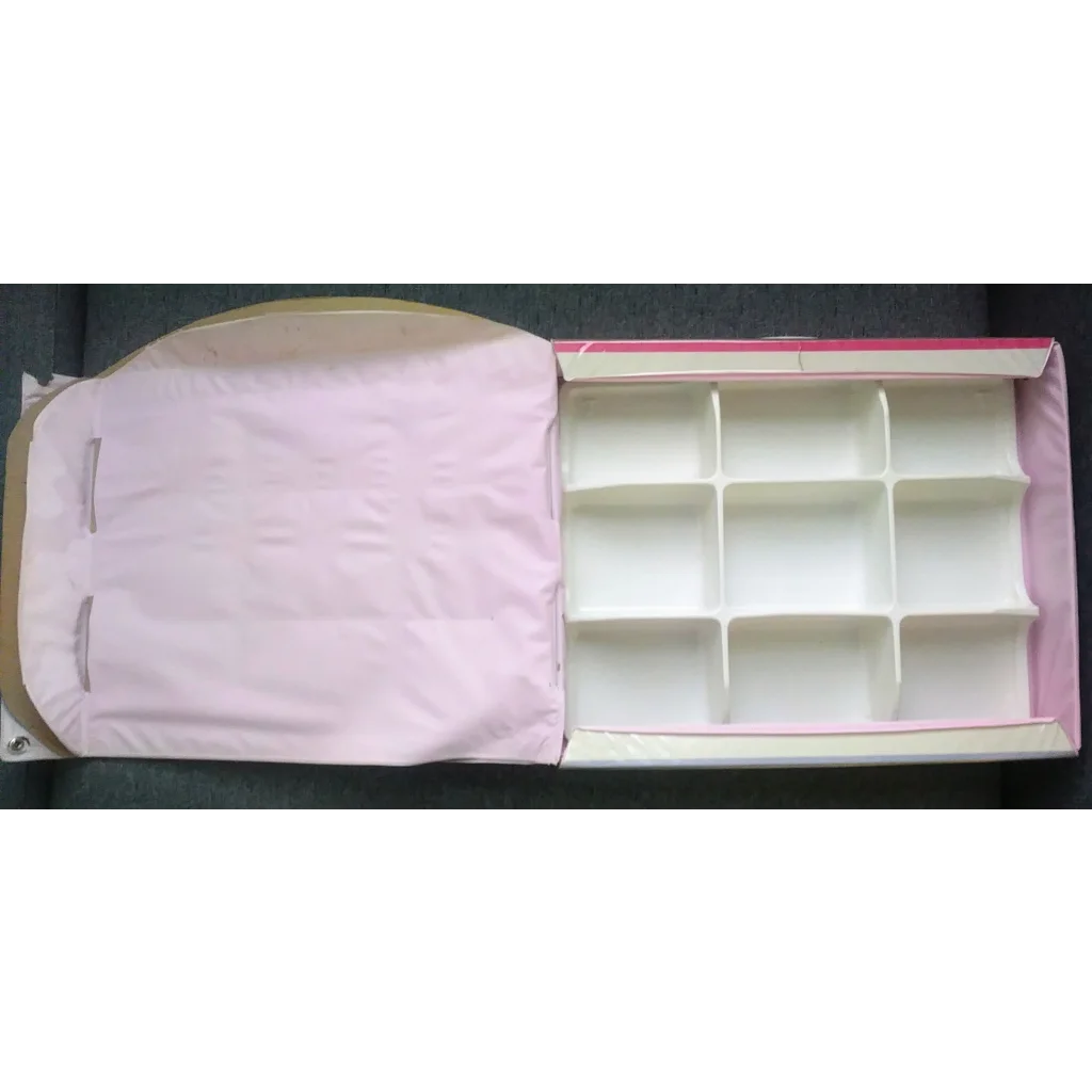 Pink and white My Little Pony baby pony collectors case with jewelry compartments