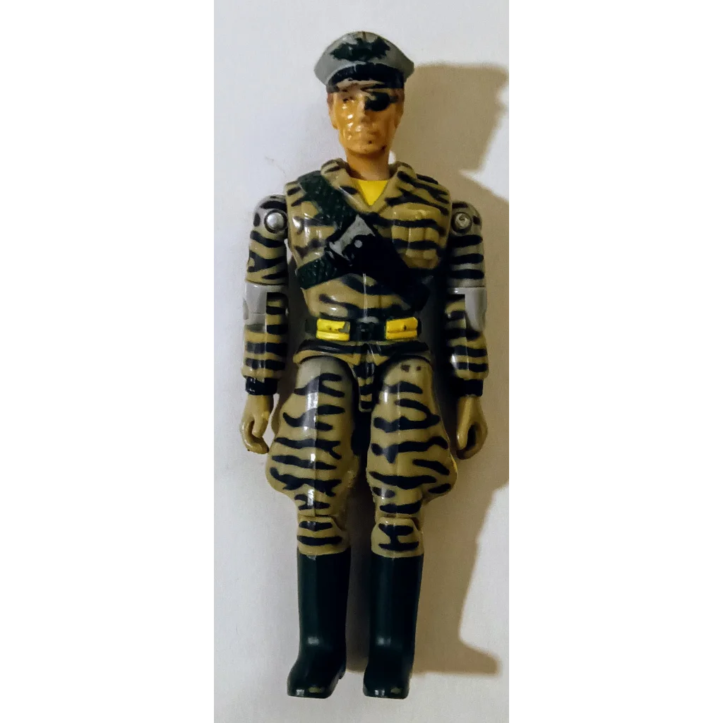 Vintage 1986 Lanard The Corps action figure The Fox in tiger stripe