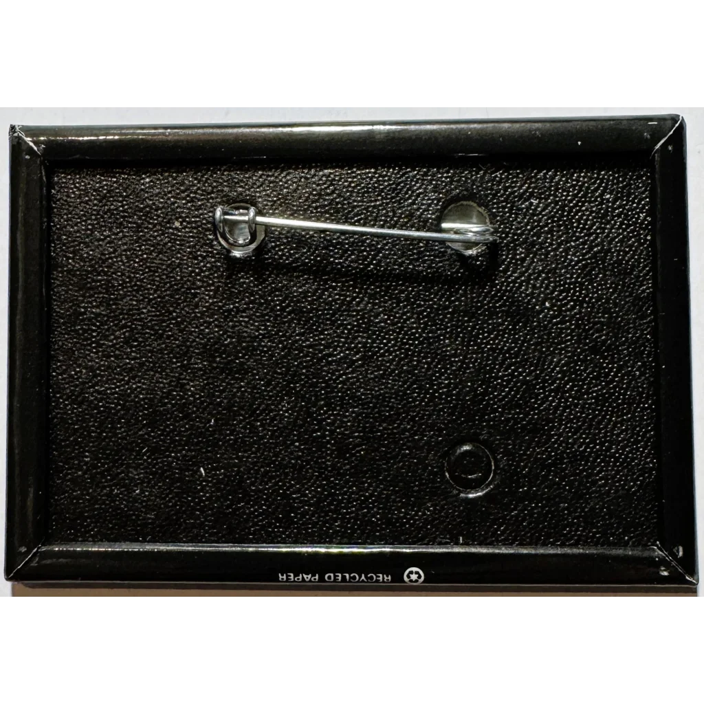 Rectangular polar bear pin from Vintage Coca-Cola Cool Polar Bear Pin Brings 1993 Superbowl Magic