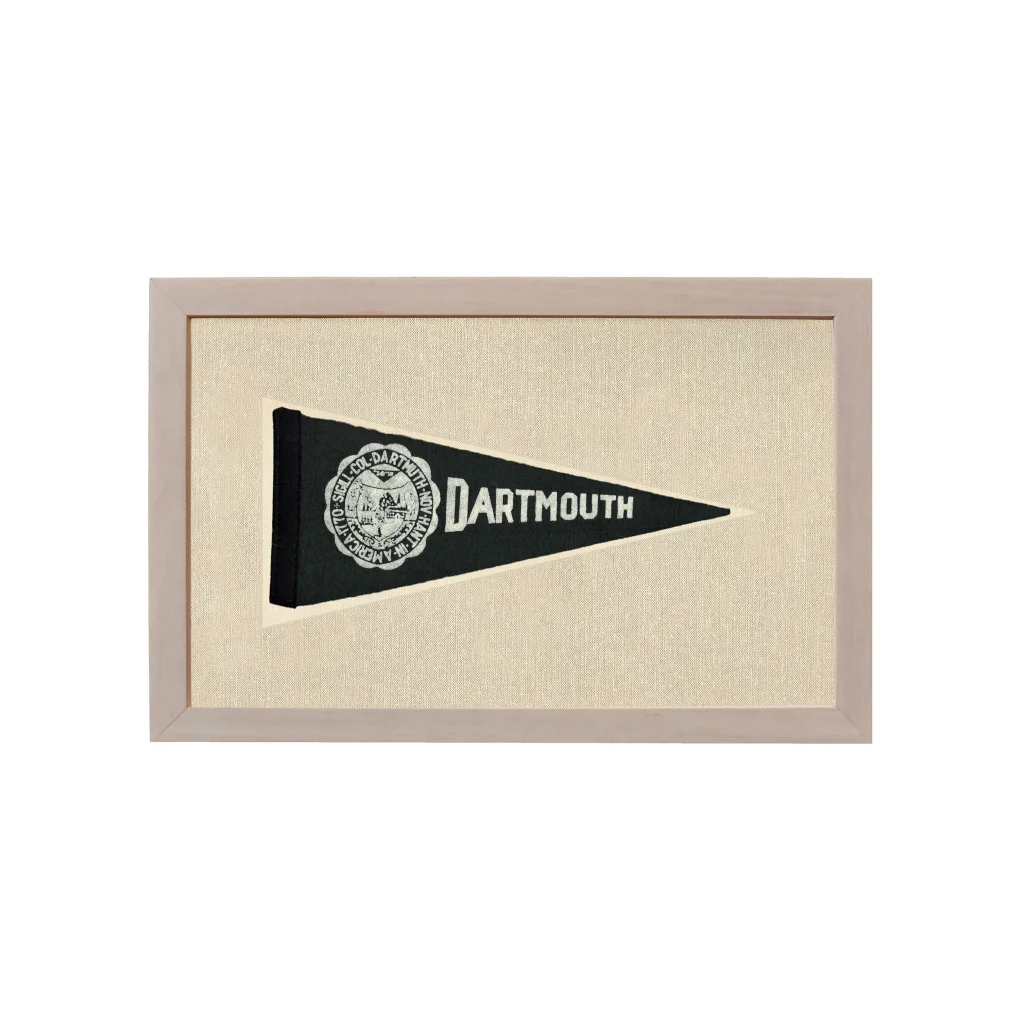 Vintage Dartmouth College Pennant | Vintage Americana Sports Memorabilia | vintageantiquesgifts.com
