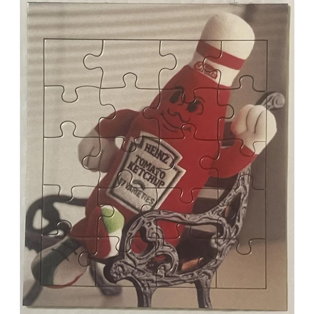 Vintage Limited Edition Heinz Ketchup 20 Piece Puzzle Unique Advertising! Collectibles and Antique Gifts Home page