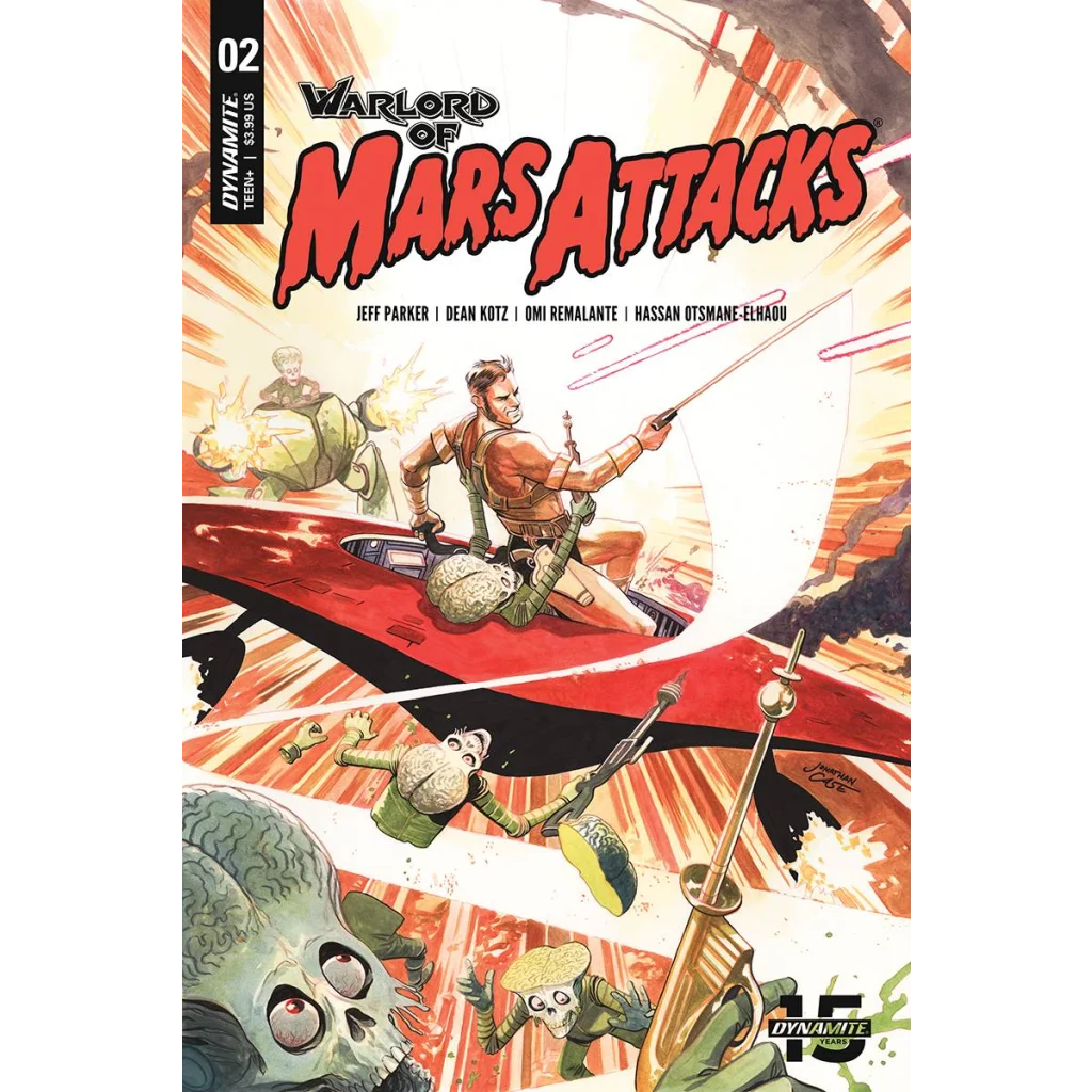 Warlord of Mars Attacks #2 Cover B Case Variant | Unknown Comics Exclusive | vintageantiquesgifts.com
