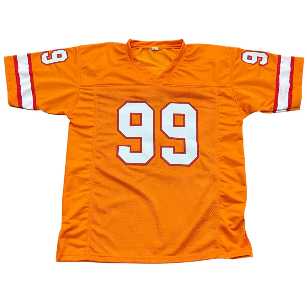 Warren Sapp autographed Tampa Bay creamsicle orange jersey #99