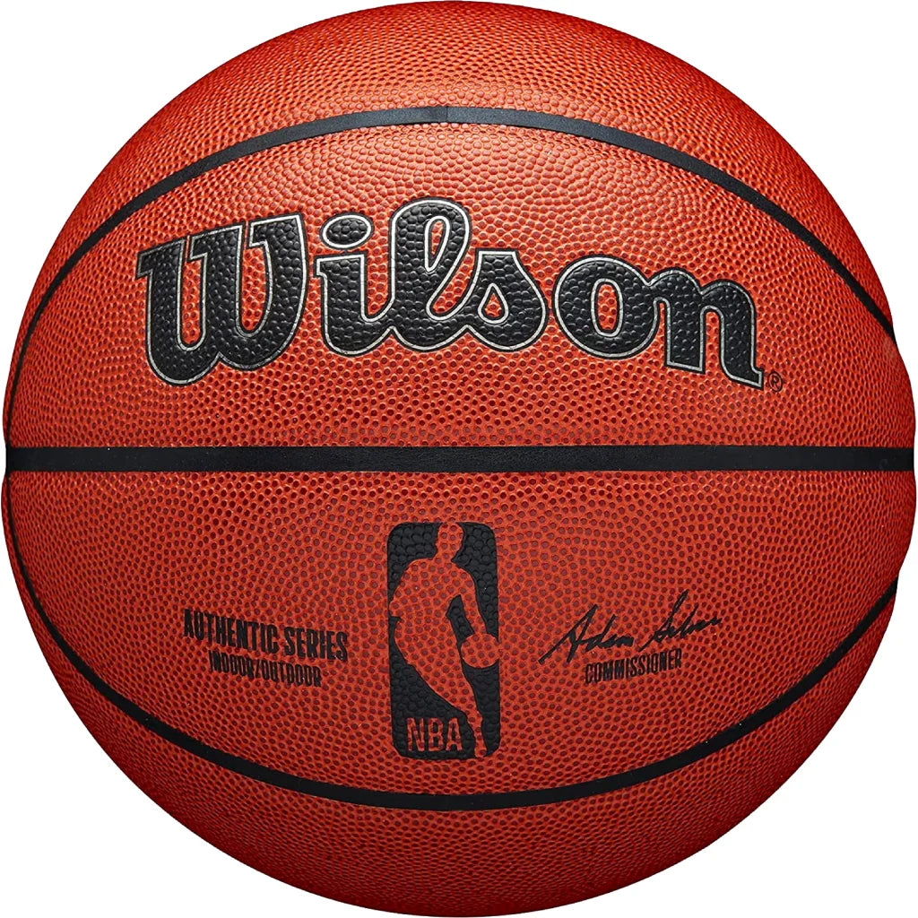 Wilson NBA Authentic Indoor Outdoor Game Basketball Orange