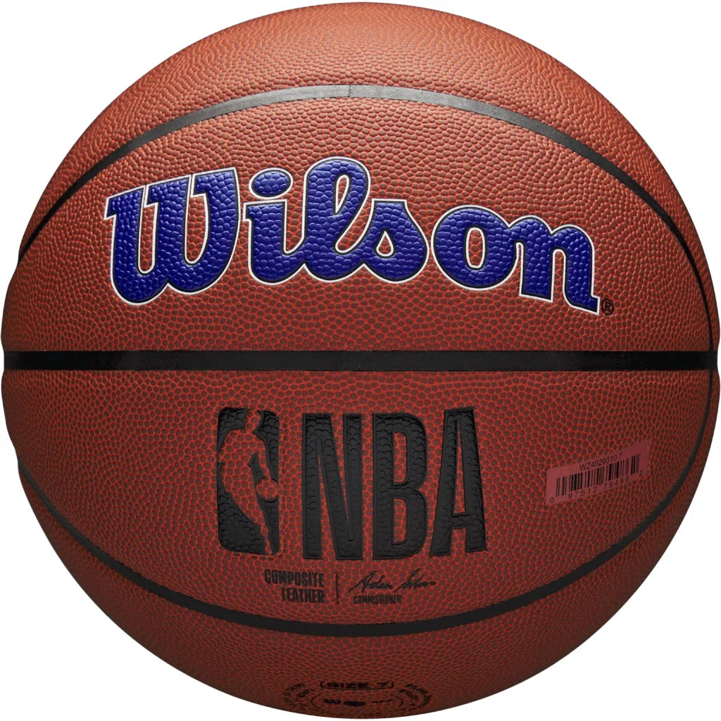 Wilson NBA Team Alliance Basketball with Pure Feel Cover