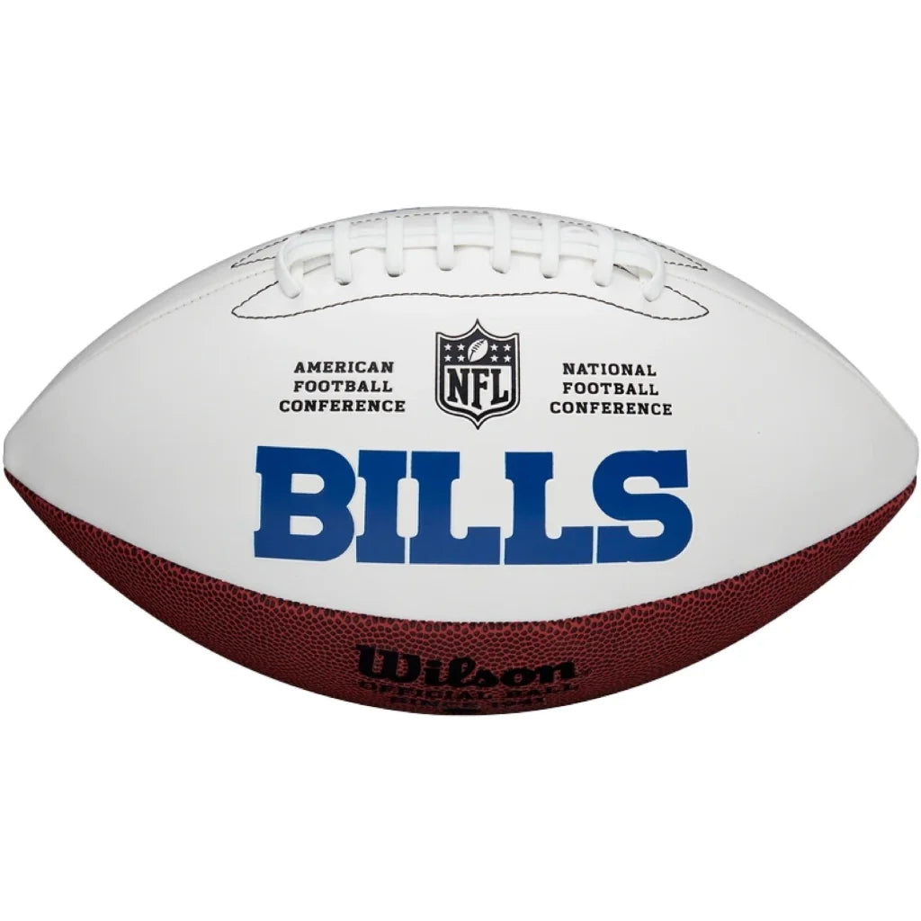 Wilson NFL Buffalo Bills leather autograph football