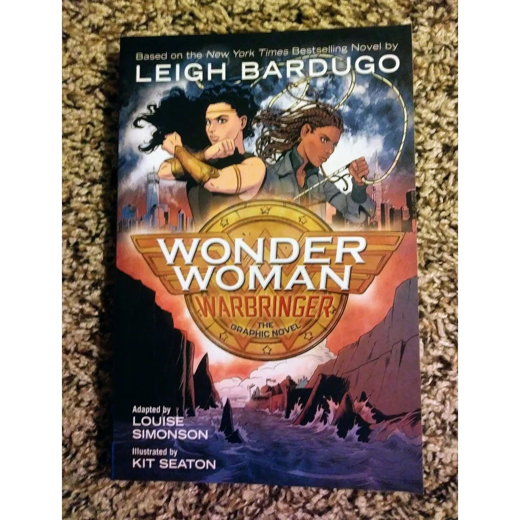 Wonder Woman Warbringer graphic novel cover adventure awaits