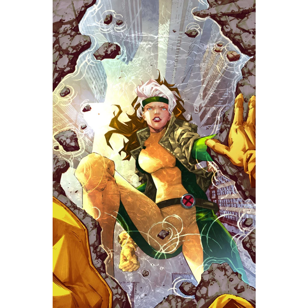 Comic book cover featuring Rogue from X-Men #10 by Unknown Comics Kael Ngu exclusive